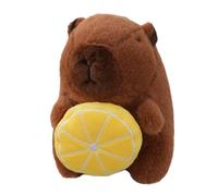 Portachiavi Capybara peluche - Peluche Capybara, simpatico ciondolo per bambole per prodotti da stalla, che tiene il ciondolo per animali da frutto per evitare la perdita e garantire che non lo so