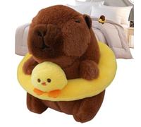 Portachiavi Capybara Peluche - Portachiavi Capybara Peluche E Morbido Per Borse E Chiavi | Mini Capybara Keyring, Adorabile Regalo Per Gli Amanti degli Animali, E, giallo, Se référer au
