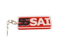 Portachiavi Carlos Sainz 55 Regalo F1, bianco, S