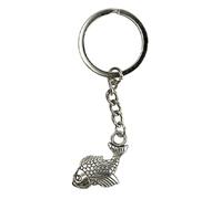 Portachiavi Carpa Pesce - Portachiavi Pesce Carpa Argento Argento Argento - Accessorio Chiavi per gli amanti dei Pesci Carpa, Carpa, Pescatori, Animali Marini … - Portachiavi unisex per uomo e donna,