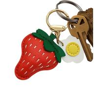 Portachiavi Charm A Forma Di Fragola - Charm Portachiavi Fragola Adorabile Per Borsetta - alla Moda Compatti per Ragazze e Donne, Pendenti - Regalo per Amica, Sorella o Colega