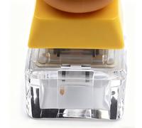 Portachiavi | Ciondolo per borsa portachiavi con bottone hamburger | dal design innovativo per uomini, donne, ragazzi, ragazze, giovani, adolescenti, mariti, figli, figl