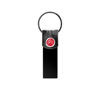 Portachiavi Citroen Nero Ufficiale, Logo Rosso