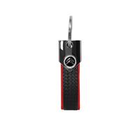 Portachiavi Citroen Rosso Ufficiale, Carbon, Logo Nero