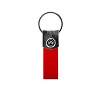 Portachiavi Citroen Rosso Ufficiale, Logo New Nero