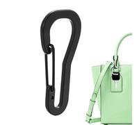 Portachiavi Clip - molla Gate Carabiner Hook, portatile a vite Lock Key Ring Clip per backpack Fishing Camping Hiking Travel | Durevole Metal Key Holder Accessory for Outdoor Gear Everyday Carry Use