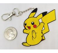Portachiavi Clip-On PIKACHU Sidekick Licenziato 3" Hanger/Dangler Nuovo