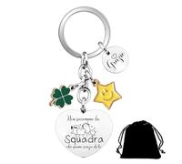 Portachiavi Collega Donne Regali per Amica Regalo Colleghi Idee Regalo Uomo Colleghe Amicizia Porta Chiavi Regalo per Colleghi Che Va Via Grazie Pensione Regali per Amica Maestra Grazie Pensione (3)