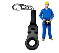 Portachiavi con a cricchetto - Portachiavi leggero con , a cricchetto | con a cricchetto da 10 mm, combinata a cricchetto flessibile per riparazione da a