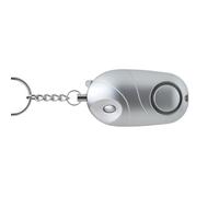 Portachiavi con allarme sonoro sicuro con luce a LED, dispositivi di protezione per donne, bambini, anziani e bambini