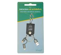 Portachiavi con caricabatterie per il cellulare - Papà, non ti manca niente