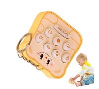 Portachiavi con charm, giocattolo Fidget di colpire talpe, accessorio lucido anti-stress per la decorazione della casa, regali per bambini