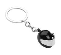 Portachiavi con ciondolo a forma di casco, mini casco da moto, accessorio decorativo per chiavi 'auto, grazioso portachiavi con ciondolo a forma di casco, portachiavi portatile, per zaino e borsa