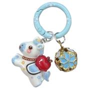 Portachiavi con ciondolo a forma di cavallo, accessorio per borsa, accessorio elegante per migliorare lo stile del portafoglio dei bagagli, per adulti, ragazze, donne, studenti, viaggi, scuola