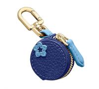 Portachiavi con ciondolo a forma di frutta, grazioso portamonete in pelle con design mirtillo e limone, portachiavi multifunzione per borse, portachiavi e accessori, Mirtillo, Taglia unica