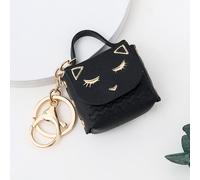 Portachiavi con ciondolo a forma di gatto, accessori casual per auto, zaino per la scuola, accessori goth carini stile Y2K, idee regalo per Ognissanti, Festa del Papà, Natale, portabadge con portachia