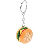 Portachiavi con ciondolo a forma di hamburger di cheeseburger, gioiello fatto a mano da appendere alla borsa, accessori per portachiavi da donna, portachiavi auto, bobs hamburger keychai