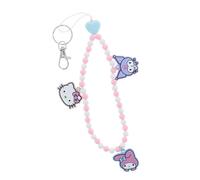 Portachiavi con ciondolo a forma di Hello Kitty, grazioso ciondolo per borsa e accessorio per portachiavi, idea regalo e cancelleria per ragazze, Multicolore