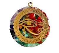 Portachiavi con Ciondolo Occhio di Ra Orgonite Geometria Sacra Portafortuna | Ciondolo orgonite e anello in lega di zinco, Amuleto mistico, Accessori, Yoga Meditazione, Idea regalo in bustina trasparente