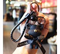 Portachiavi con design a orso, accessori per auto di San Valentino, ciondolo per borsa, zaino per la scuola, stile gotico carino Y2K Tagli UnicaAnimaleAcciaio inossidabile