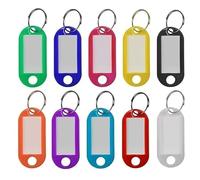 Portachiavi con etichetta ID chiave da 500 pezzi for una rapida identificazione delle chiavi spazio for etichette personalizzate for aiutare a trovare immediatamente la giusta(Rose)