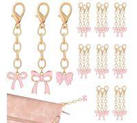 Portachiavi con fiocco da 30 pezzi, graziosi bomboniere con fiocco per borse da donna, borsetta, amiche, regalo per donne, non si danneggiano facilmente, adatti per feste di compleanno, regali