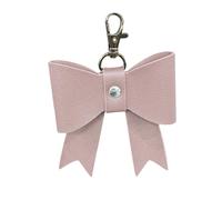 Portachiavi con fiocco in pelle - Portachiavi carino con fiocco in pelle | Portachiavi con fiocco in pelle | Accessori estetici per ciondoli a forma di coquette per borse per cuffie, B, Refer to