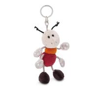 Portachiavi con formica Enzi 13cm grigia - Dolcissimo ciondolo sostenibile a forma di animale con anello per cordini e pendenti