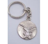 Portachiavi con il simbolo degli ALPINI in Argento 925 - Esercito- logo - stemma