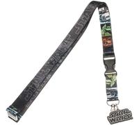 Portachiavi Con Lanyard Multi Personaggi Di Star Wars