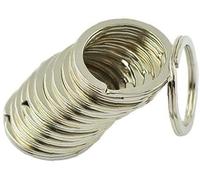 Portachiavi con Portachiavi Diviso da 28 mm Tag per Borsa Fai da Te per Realizzare Un Anello ad Anello per Portachiavi a Colori a Caso 12 Pezzi