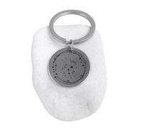 Portachiavi con segno zodiacale Vergine, inciso al laser, regalo astrologico, regalo di costellazione, portachiavi oroscopo