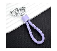 Portachiavi Con Supporto A Conchiglia Per VW Per Touareg 2017 2018 2019 2020 2021 Custodia Protettiva Per Chiave Auto In TPU Morbido Accessori(Purple keychain 1)