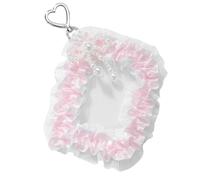 Portachiavi coreano popolare musica Photocard Portachiavi Identità Badge Holder Portachiavi Studente Bus Card Ciondolo Scuola Photocard con
