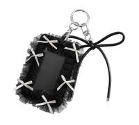 Portachiavi coreano popolare musica Photocard Portachiavi Identità Badge Studente Bus Card Ciondolo Scuola Photocard Portachiavi, A, One Size