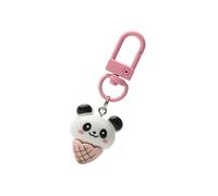 Portachiavi Creativo Per Auto A Forma Panda Cartone Animato Novità Ciondolo Per Borsa Fascino Adorabile Panda Ornamento Da Appendere A Forma Animale Del
