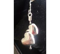 PORTACHIAVI CUORE LOVE PL ARGENTO IDEA REGALO FIDANZAMENTO BOMBONIERA MATRIMONIO