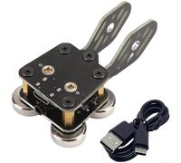 Portachiavi CW realizzato a mano con attrezzo automatico per pagaia e cavo di interfaccia per la pratica del codice MORSE e la comunicazione radio