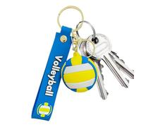 Portachiavi da calcio - Portachiavi sportivo compatto, elegante, accessorio da viaggio per ragazze, fantastico zaino per lo spirito di, Pallavolo., Siehe Beschreibung