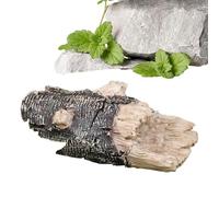Portachiavi da Esterno - Scatola Portaoggetti in Simil Legno 13x7x5 cm, Cassaforte per Chiavi di Ricambio da Giardino Realistica, Scatola Organizzatrice di Sicurezza Nascosta | Capannone del garage de