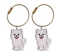 Portachiavi da viaggio in miniatura per animali domestici, per cani, gatti e altri ricordi per animali domestici, espositore per capelli, Bomei, Taglia unica