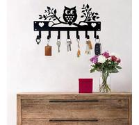 Portachiavi decorativo da parete con gancio per organizer per ingresso nel