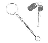 Portachiavi dentista da donna - Ciondolo creativo metallo, idea regalo professionale | Portachiavi simpatico con trapano per assistente studio odontoiatrico accessorio cura dentale gadget divertente u
