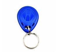 Portachiavi di controllo accessi riscrivibile RFID ABS 125kHz | RFID 125kHz riscrivibile multicolore: controllo accessi, serratura hotel, presenza personale(Yellow)