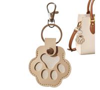 Portachiavi Di Gatto - Portachiavi Ciocche Di Pelo - Ciondolo Commemorativo per Borsa Portafoglio Telefono Uomo Donna