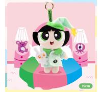 Portachiavi di peluche "Powerpuff Girls Sweet Dreams" | Ciondolo da appendere al peluche "Bubbles Buttercup Blossom Sleepy Time" | Set di luce notturna con personaggi dei cartoni animati | Regalo per