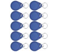 Portachiavi di prossimità, 10PCS 125KHZ Tag di Controllo Accessi Tag Identificativo Tag ID Card Token Tag Riscrivibile per Controllo Accessi Presenza Orari Parcheggi