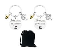 Portachiavi Di Ringraziamento Per Insegnanti Da 2 Pezzi, Custodia Da 1 Pezzo, Portachiavi Regalo Di Ringraziamento, Portachiavi Regalo Per Educatore, Regalo Per Insegnante