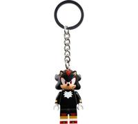 Lego 854302 - Portachiavi a forma di mini figurina Shadow the Hedgehog, colore: nero, Nero