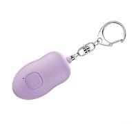 Portachiavi di sicurezza per esterni, allarme 140 dB, forte allarme di salvataggio per la pace della mente (viola)